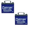 Mighty Max Battery 12V 35AH GEL Battery for Pride Mobility PMV5000 Hurricane - 2 Pack ML35-12GELMP2644